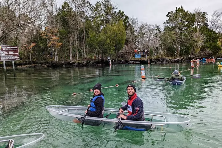 Crystal River Three Sisters Springs and Manatee Clear Kayak Tours