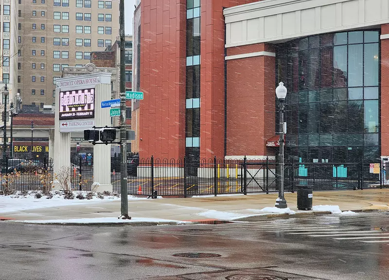 Parking at Detroit Opera House Lot