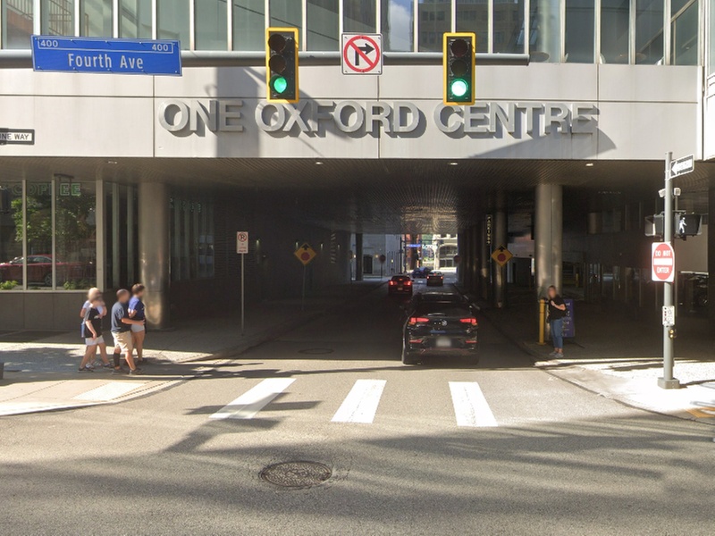 Parking at One Oxford Centre Garage