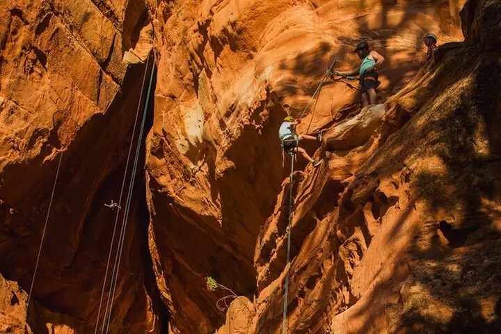 Coral Pink Sand Dunes Ride Climb and Rappel Adventure