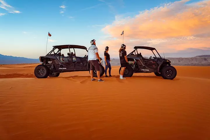 Greater Zion: Sunset UTV Tour at Sand Hollow
