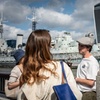 Image 2: Go On-Board HMS Belfast & Westminster Sights Walking Tour