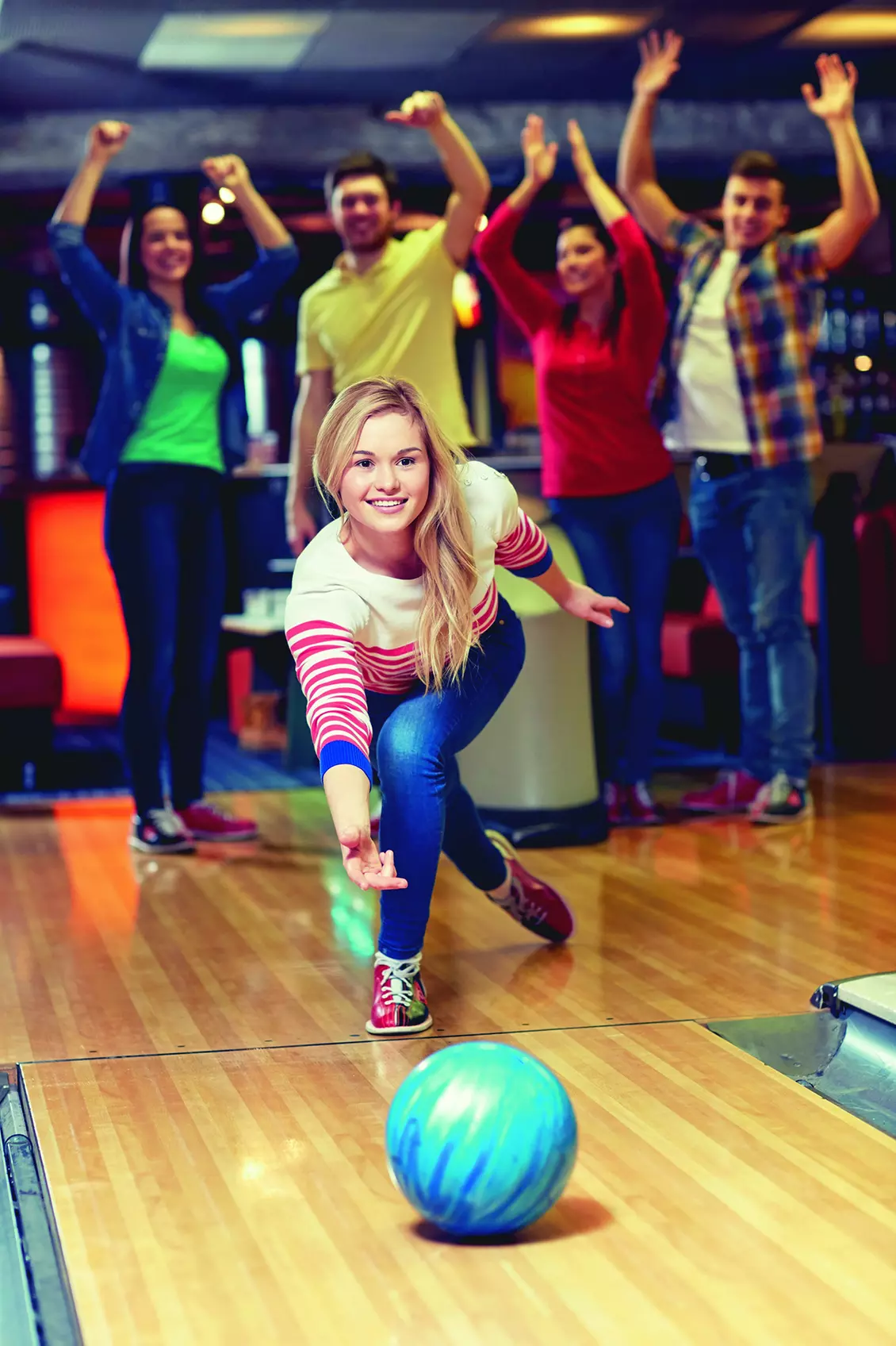 $28 For 1-Hour Of Bowling For 2 W/Shoes Rental (Reg. $56) - Second Medium