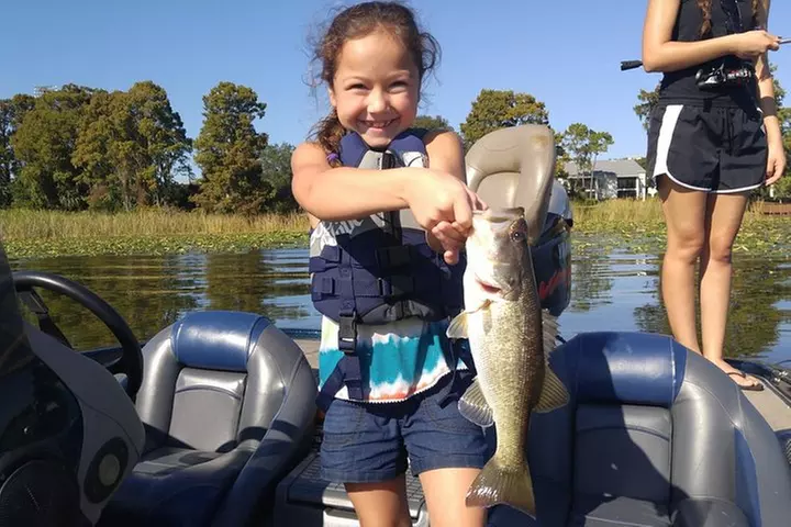 Tampa Bass Fishing Guide on Lake Tarpon