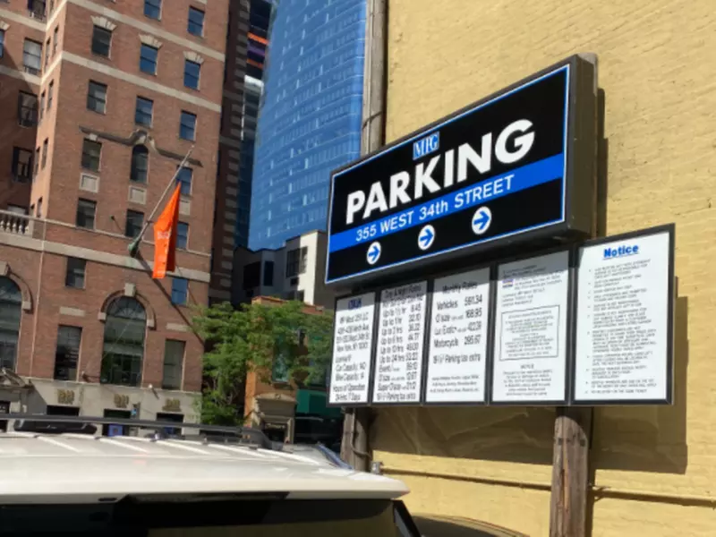Parking at MPG Parking - MP West 351 LLC Lot