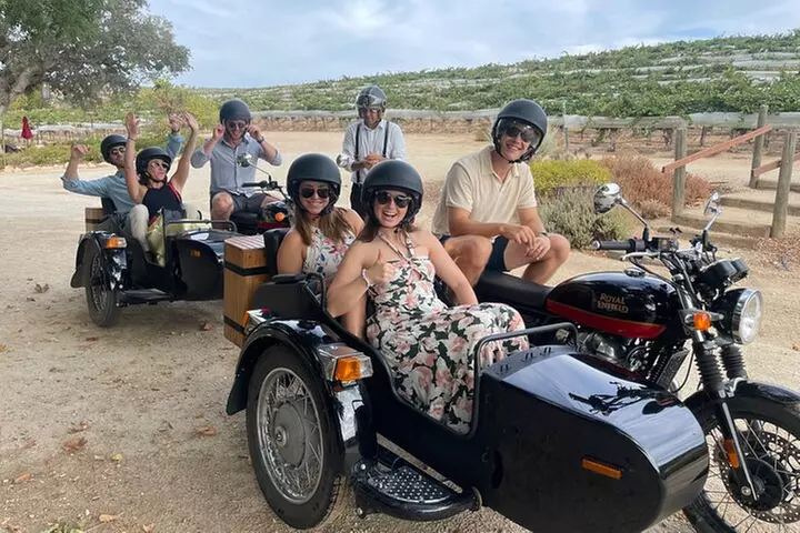 Vineyard Rides Paso Robles Sidecar Wine Adventure