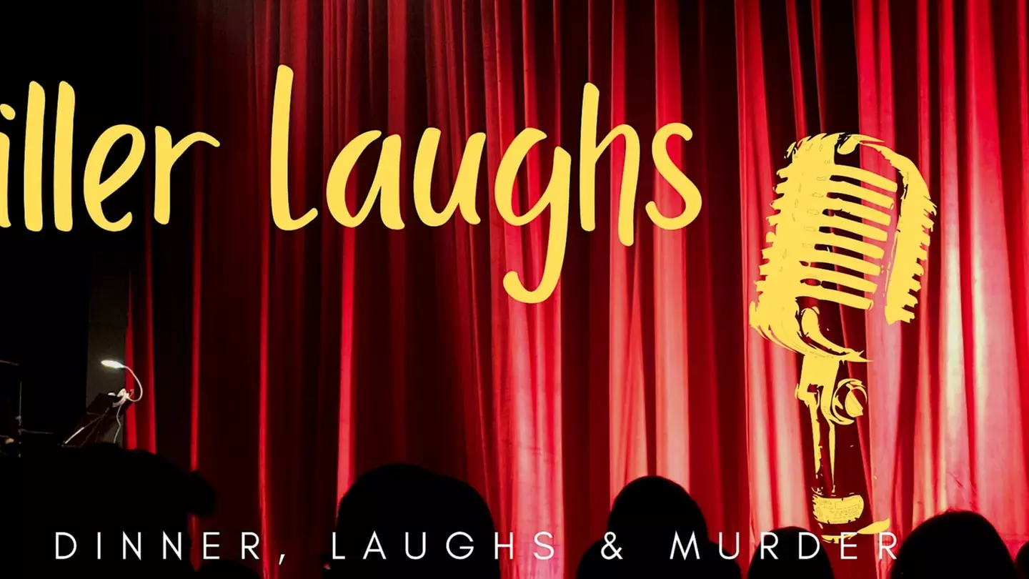 "Killer Laughs": The Comedy Club Murder Mystery Dinner Show - Sunday, Apr 21, 2024 / 2:30pm - Primary Image
