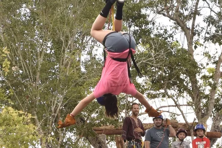 Combo 3X1 Jungle ATV Single, Ziplines & Cenote from Playa del Carme...