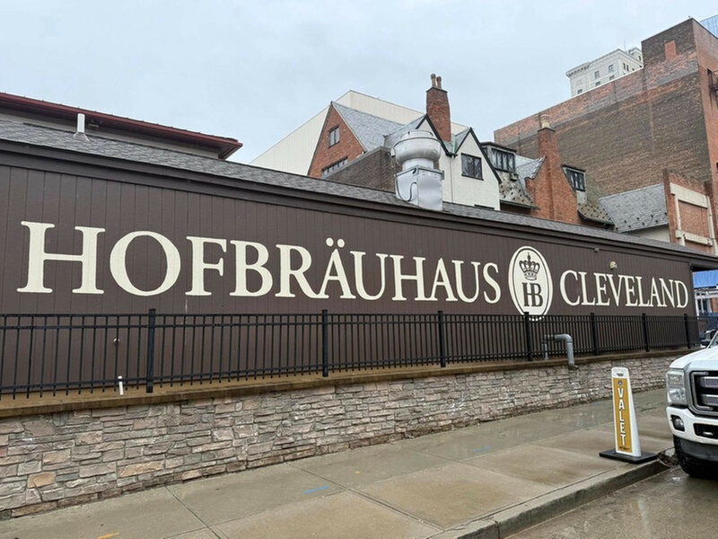 Parking at Hofbrauhaus Cleveland - Valet Kiosk
