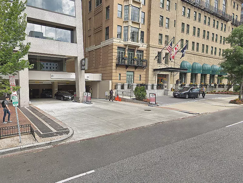 Parking at 1666 K St. NW. Garage - Lot 073
