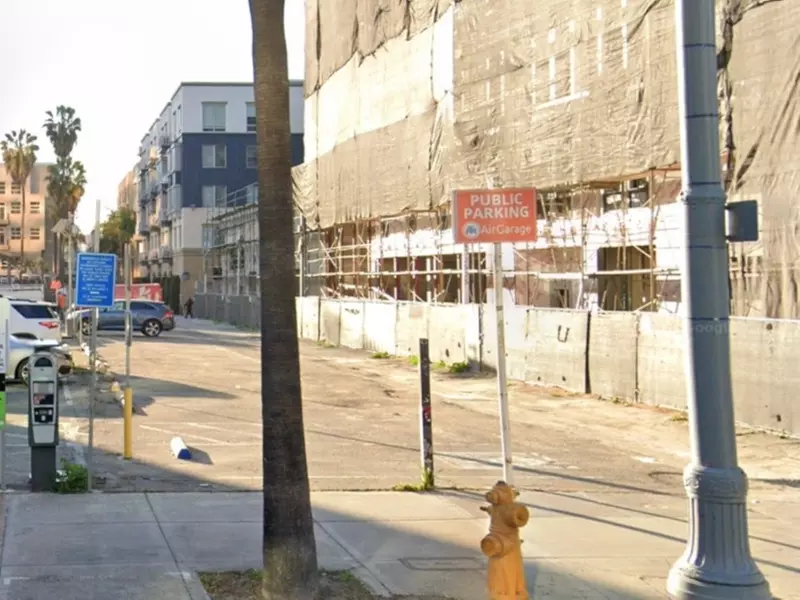 Parking at East Village Parking Lot