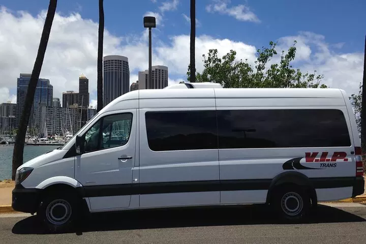 Arrival Transfer: Airport Shuttle Honolulu and Waikiki or Cruise Te...