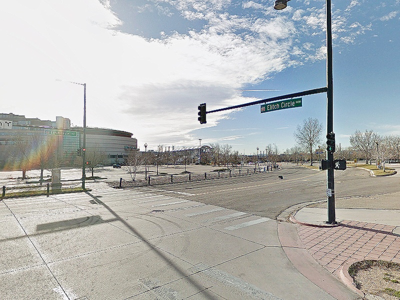 Parking at Elitch Gardens Lot