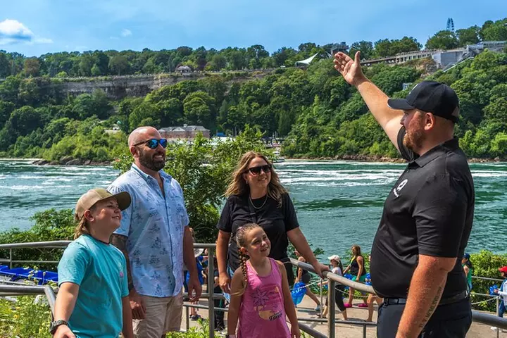 Niagara Falls: USA + Canada Tour with Cave, Boat Ride and Lunch