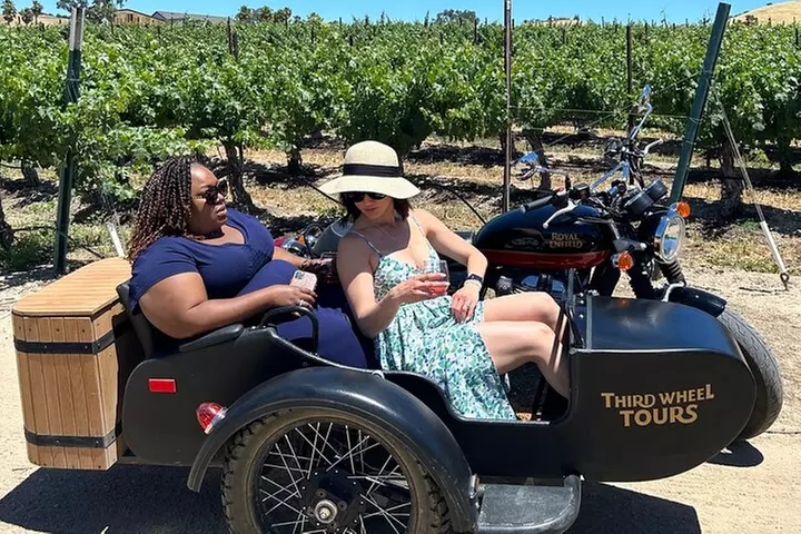 Vineyard Rides Paso Robles Sidecar Wine Adventure
