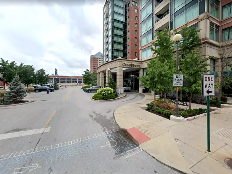 Parking at Omni Severin Hotel - Valet Kiosk - Primary Image