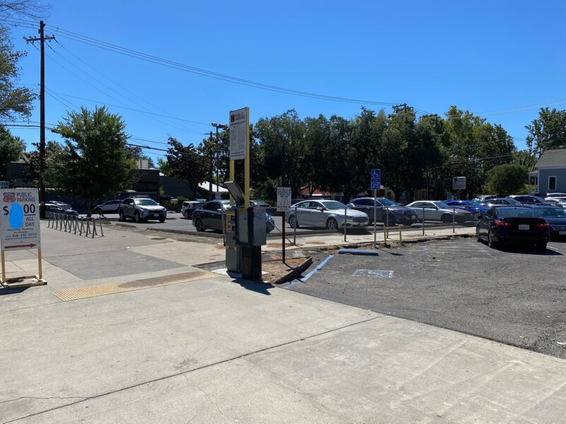 Parking at Cap-N Street Lot