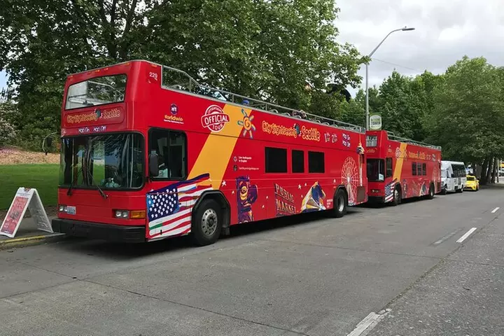 City Sightseeing Seattle Hop-On Hop-Off Bus Tour + Harbour Cruise - Second Medium