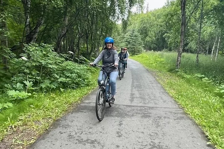 Viator Exclusive: Go eBike Alaska on Tony Knowles Trail