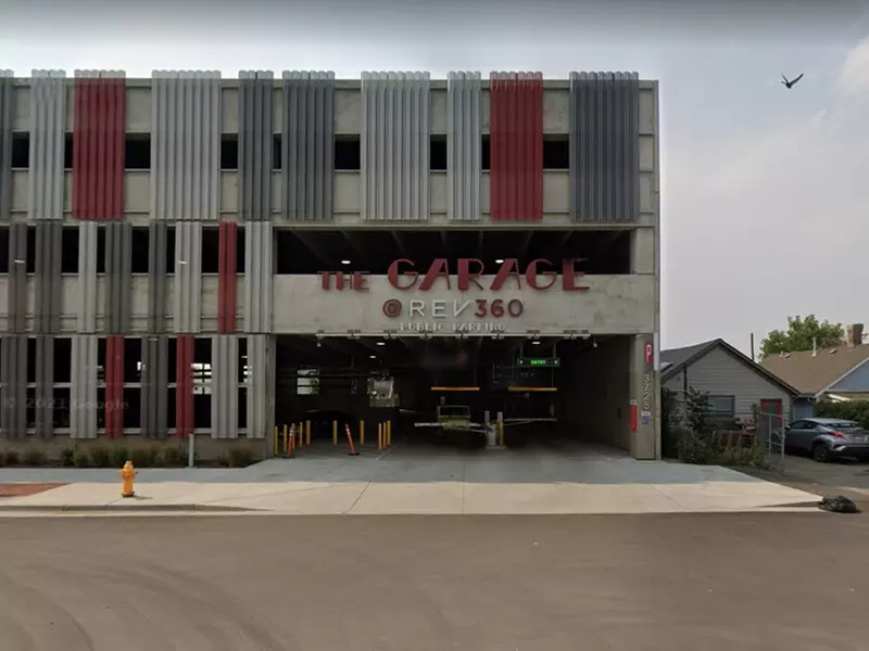 Parking at Rev360 Garage