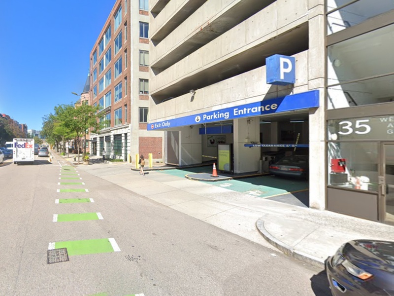 Parking at Westland Ave. Garage