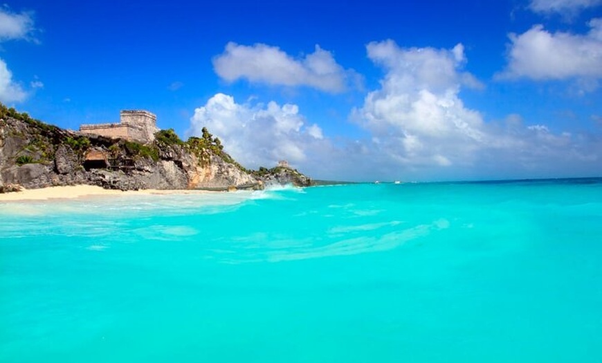 Image 9: Tulum & Dolphin Connection from Cancun