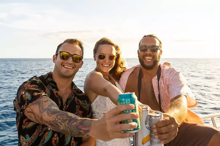 Premier Waikiki Sunset Party Cruise with Live DJ and Full Bar