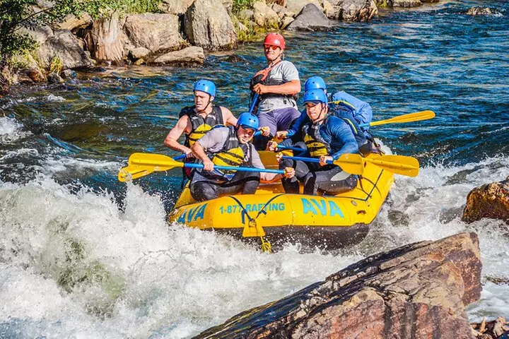 Browns Canyon Sizzler 6-Hour Whitewater Rafting Experience from Bue...