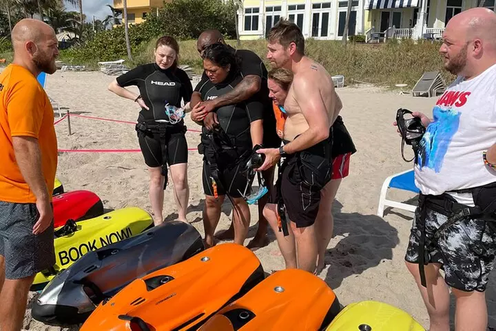 90-Minute Snorkel & Seabob Underwater Guided Reef Tour in Fort Laud...