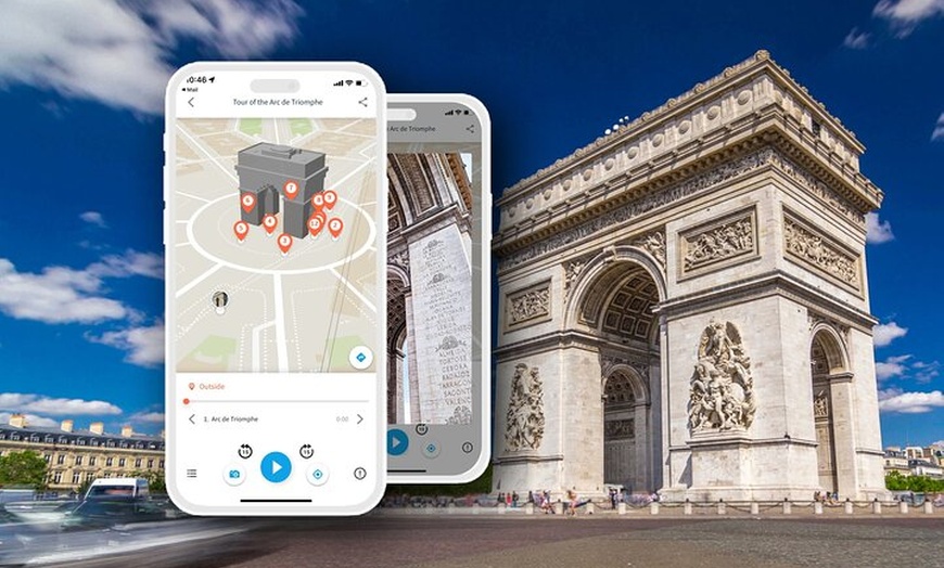 Image 2: Arc de Triomphe à Paris Visite à pied avec audioguide (pas de billet)