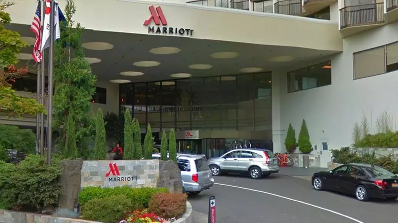 Parking at Marriott Hotel Parking - Valet Kiosk