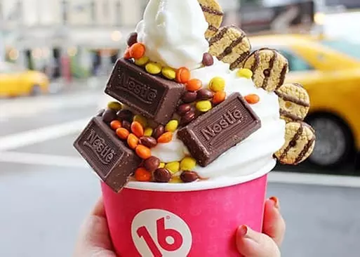 5% Cash Back at 16 Handles