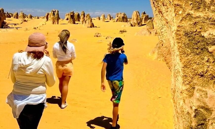 Image 3: 4WD Pinnacles Desert Turquoise Coast and Sand Boarding Adventure