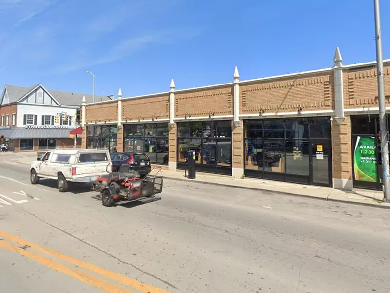 Parking at Broad Ripple Parking Lot