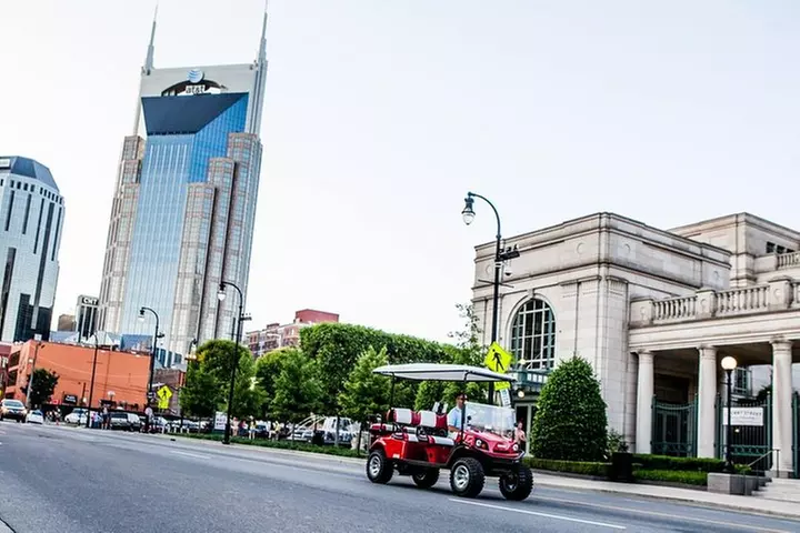 Explore the City of Nashville Sightseeing Tour by Golf Cart