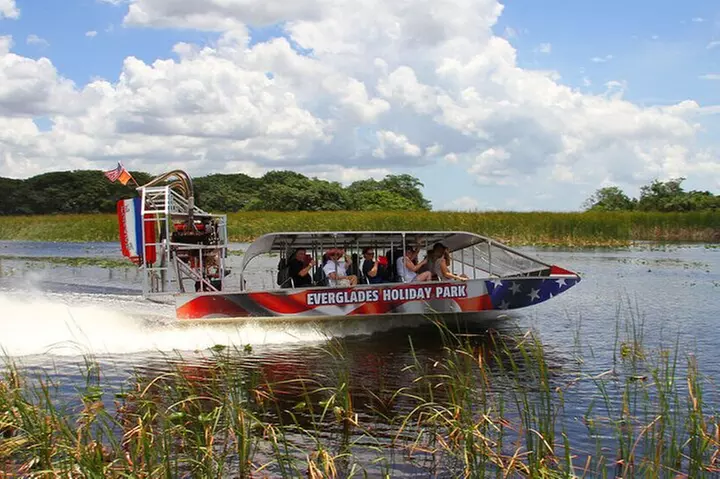 Florida Everglades Airboat Adventure plus Miami Biscayne Bay Cruise
