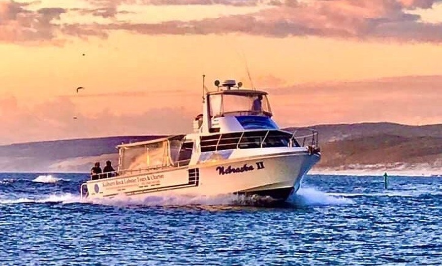 Image 1: Kalbarri Sunset Cruise and Coastal Cliffs