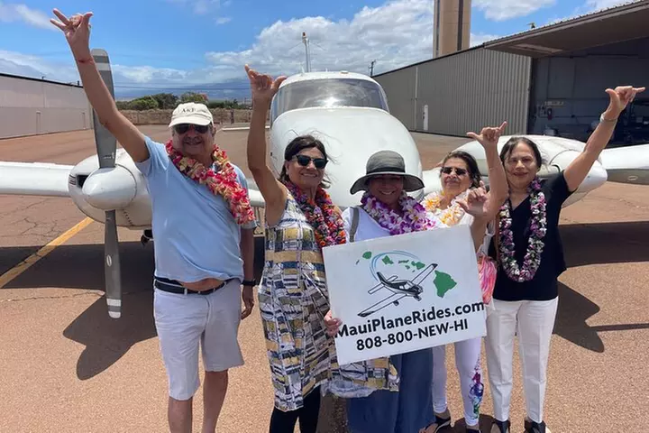 Maui Whale Watching -PRIVATE- Air Tour: (2-5 People): SEE WHALES!