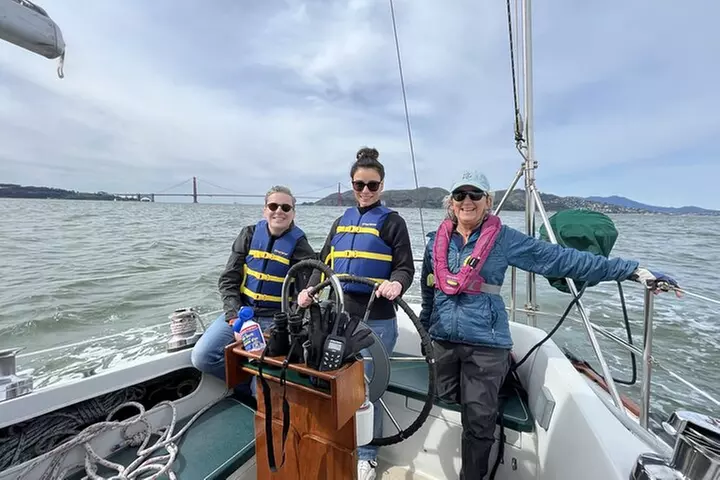 2hr. INTERACTIVE Sailing Experience on San Francisco Bay
