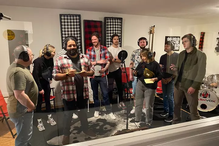 Private Recording Studio Experience in Downtown Nashville