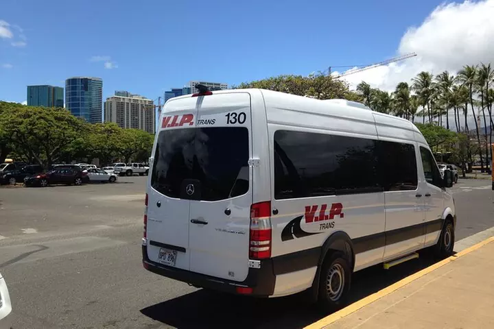 Arrival Transfer: Airport Shuttle Honolulu and Waikiki or Cruise Te...