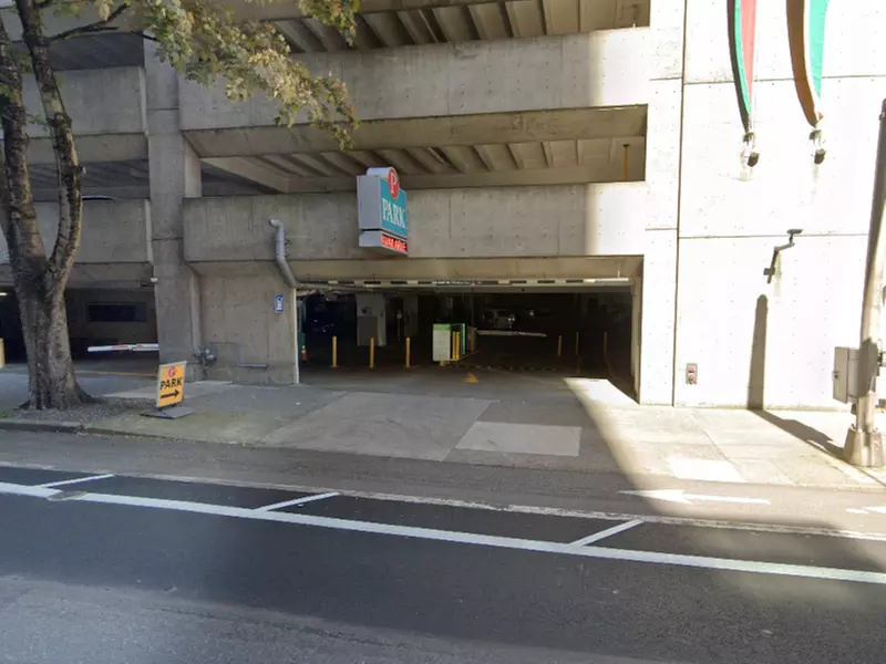 Parking at Auditorium Garage - Lower