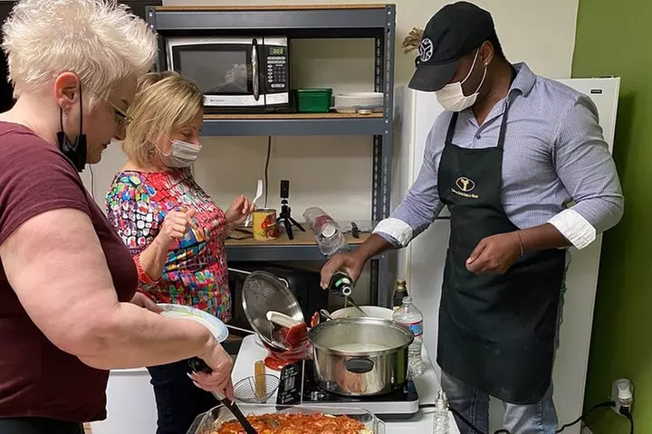 Half Day Sardinian Pasta Classes with Dining and Latin Dance