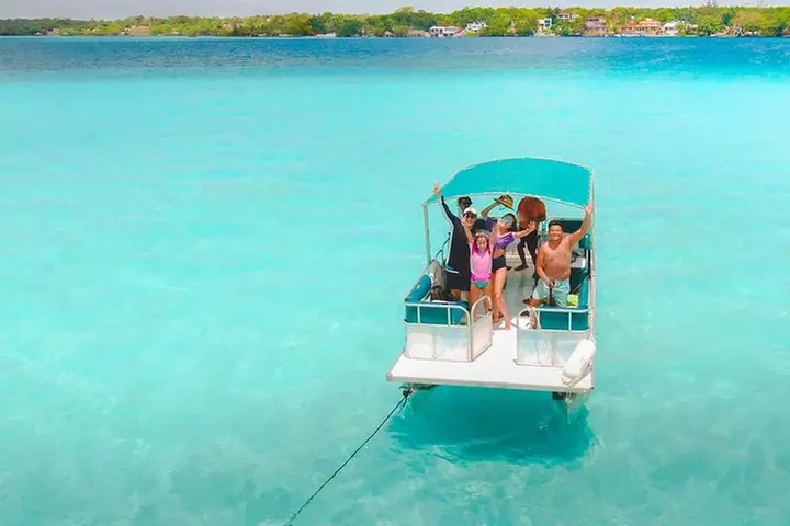 1 Day Tour to Bacalar, Cenotes and 7 color Lagoon with lunch from Cancun - Primary Image