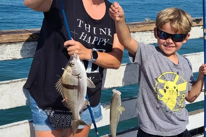 Gone Fishing 2-Hour Guided Pier Fishing Excursion for All Ages!