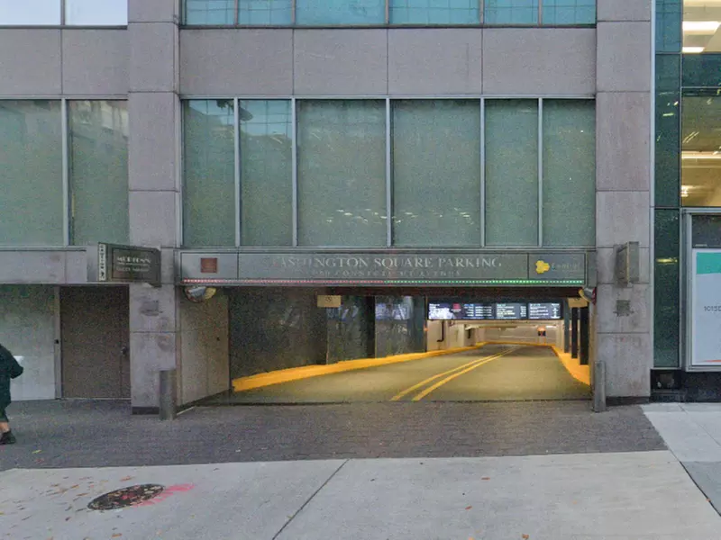 Parking at Washington Square Garage - Second Medium