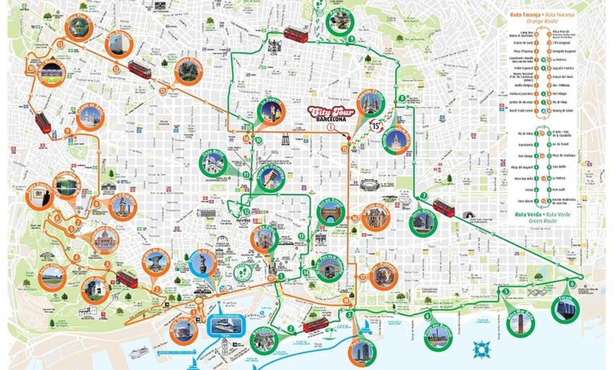 Image 14: Barcelona City Hop On Hop Off y FC Barcelona Immersive Tour