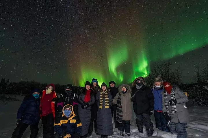 Aurora Activity at Sluice Box Sled Dogs
