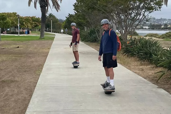Onewheel Electric Hoverboard Lesson and Bay Ride