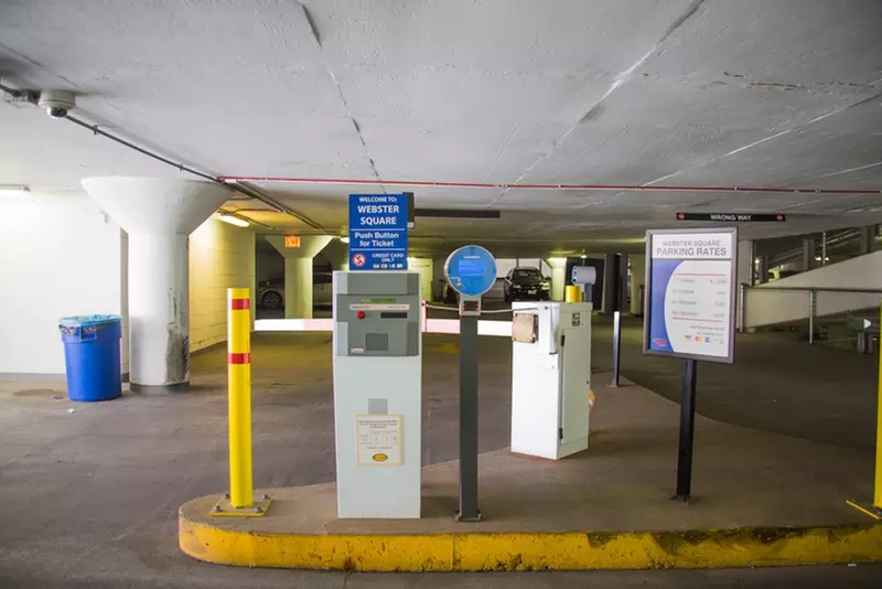 Parking at Webster Square Garage